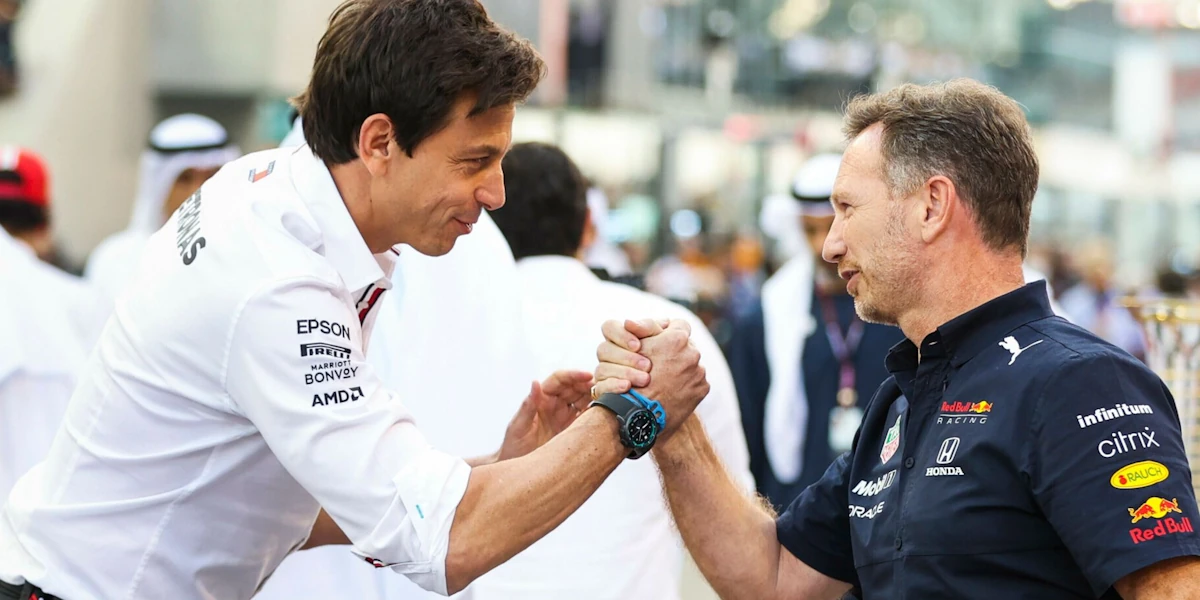 Крістіан Горнер в інтерв'ю для Drive to Survive показав останнє листування з Тото Вольффом (фото 8)