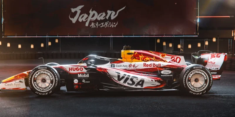 Команда Racing Bulls показала спеціальну ліврею для Гран-прі Японії (фото 3)
